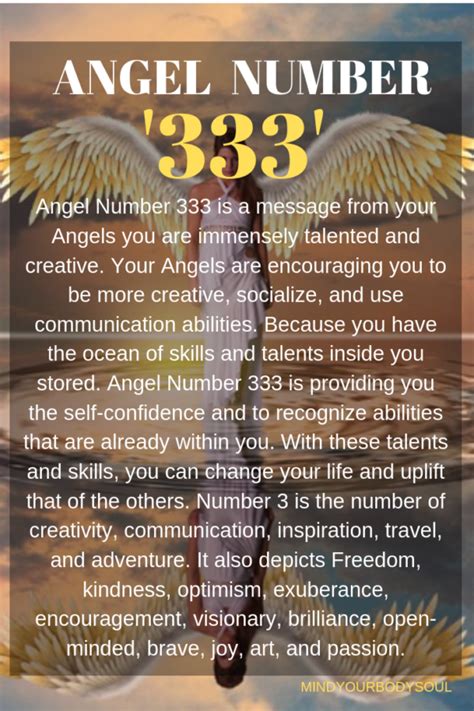 333 Angel Number 333 Meaning And Symbolism Number Meanings Angel
