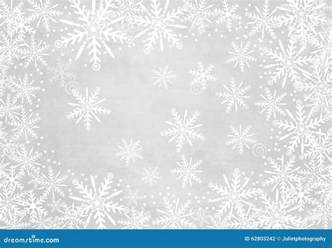 Christmas Background With Snowflakes Stock Illustration Image 62803242