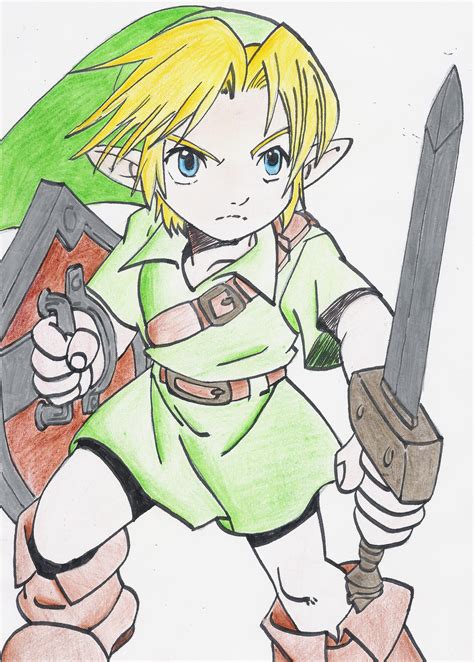 The Legend Of Zelda Link By Fanta Faye On Deviantart