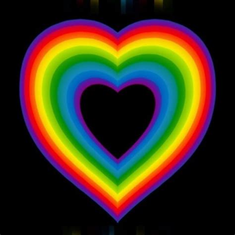Rainbow Heart Heart Wallpaper Rainbow Colors Heart Quilt