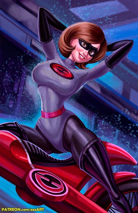 Helen Parr By Fivent On Deviantart The Incredibles Elastigirl The My