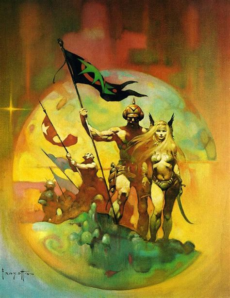 Artist Frank Frazetta Frank Frazetta Painting Sci Fi Art