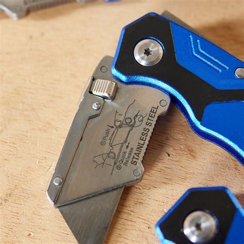 Kobalt 3pk Lockback 3 Blade Folding Utility Knife At