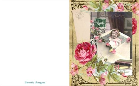 We truly have something for all occasions. Sweetly Scrapped: Free Printable All Occasion Greeting Card, Vintage + Shabby
