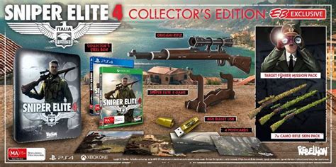 Sniper Elite 4 Australian Exclusive Collectors Edition Announced