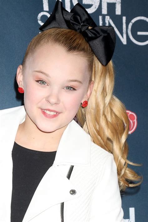 Jojo Siwa Wavy Golden Blonde Hair Bow High Ponytail Ponytail