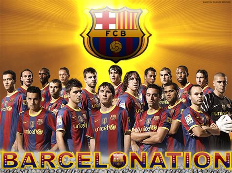 Fcb have won 20 spanish leagues, 3 ucl and 1 fifa club world cup. Season 2010/11 Squad - FC Barcelona Wallpaper (22615439 ...