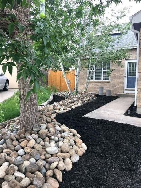 Landscaping With River Rock Best 130 Ideas And Designs In 2020 River