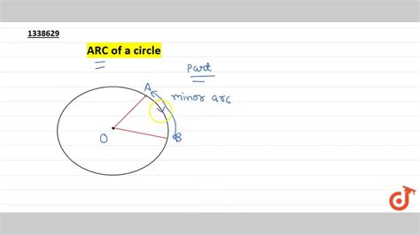 Arc Of A Circle Youtube
