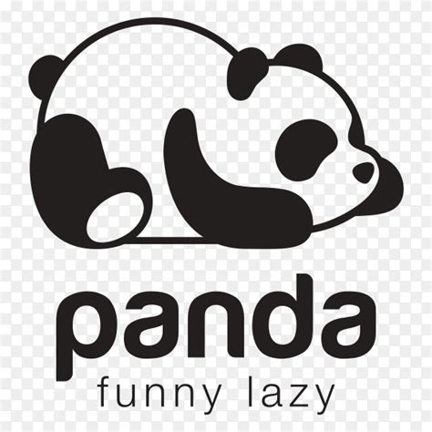 Panda Bear Silhouette Logo Design Premium Vector Png Similar Png