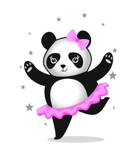 Panda Ballerina Illustrations Royalty Free Vector Graphics And Clip Art