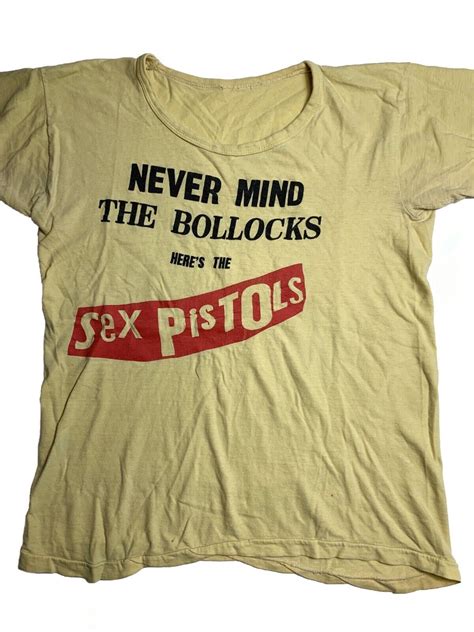 Rare Vintage Sex Pistols T Shirt