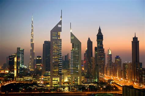 Jumeirah Emirates Towers Night View 1 Vertical World Circuit