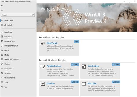 Microsoft发布windows Ui Library 3 Preview 4 Win 11系统之家