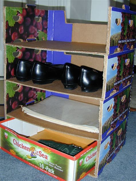 Cardboard Shelves And Storage 8 Steps Instructables