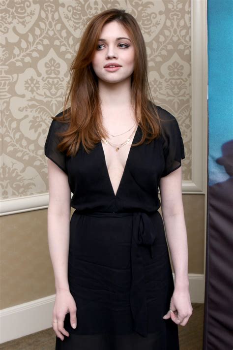 India Eisley Sexy Braless At The Press Conference For I Am The Night