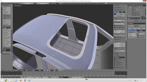 Blender 3d Car Interrior Modeling Tutorial Part 8 Youtube