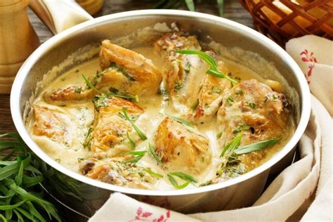 Quick One Pot Chicken Fricassee Recipe Recipe This