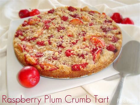 Raspberry Plum Crumb Tart Recipe By Martha Stewart Recipe Flickr