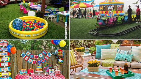 20 Ideas To Make Fun Birthday Party In The Backyard Simphome