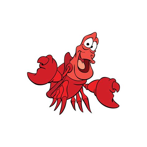 The Little Mermaid 6 Princess Ariel Sebastian Crab Disney Etsy