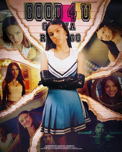 Good 4 U Olivia Rodrigo Sour Design Bangs Graphic Design