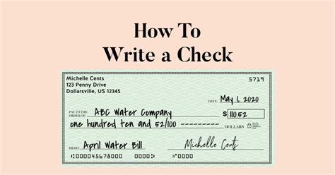 How To Write A Check 6 Simple Steps And Examples Phroogal Riset