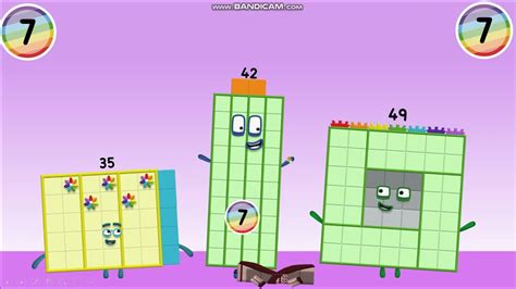 Numberblocks Clubs Are Everywhere The New Rainbow Sevens Youtube