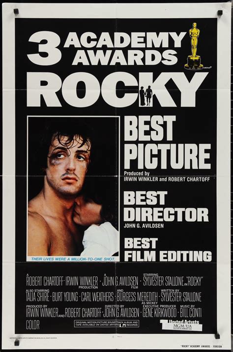 Rocky Vintage Movie Poster