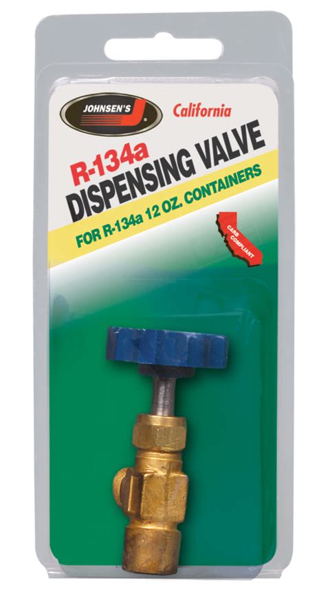 Johnsens R 134a Dispensing Valve For California 8939