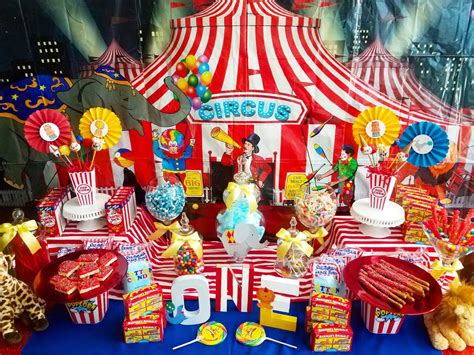 Circus Carnival Birthday Party Ideas Photo 2 Of 10 Catch My Party
