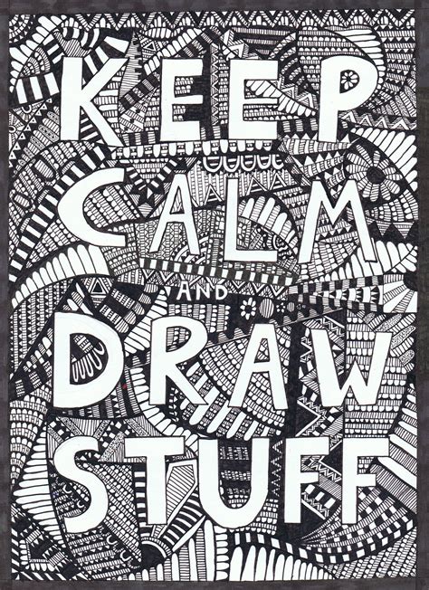 Keep Calm And Draw Stuff By Felderanto On Deviantart