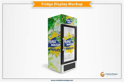 Download Fridge Psd Mockup ~ Mockup Templates ~ Creative Market