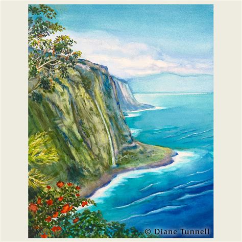 Hawaii Watercolor Artist Diane Tunnell Portfolio
