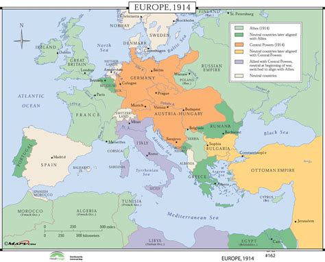 Universal Map World History Wall Maps Europe 1914 And Reviews Wayfair