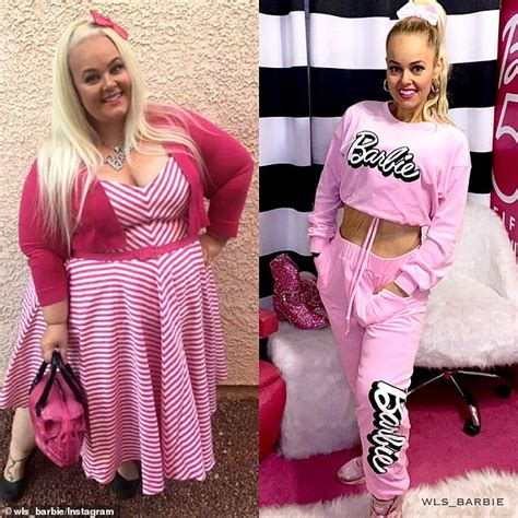 Barbie Obsessed Kayla Lavende 36 Shed A Staggering 90 Kilos Daily