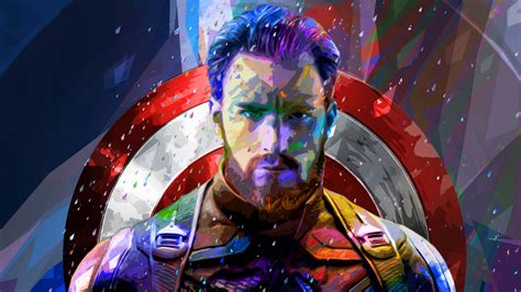 Maybe you would like to learn more about one of these? Captain America 4k Abstract Art, HD Superheroes, 4k ...