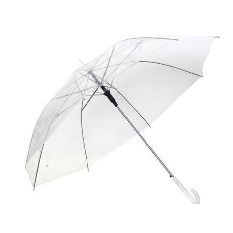 Cleartransparent Umbrella Wedding Rain Parasol Manual Bird Cage