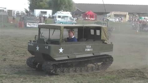 Studebaker M29 Weasel In Action At Tanks Trucks And Firepower 2013
