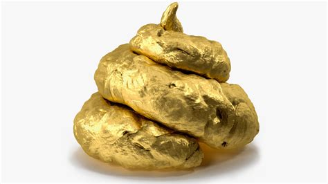 Pile Of Crap Golden 3d Turbosquid 1731681