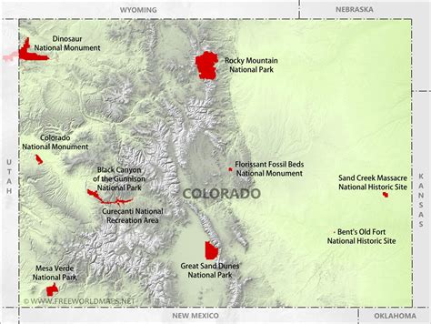 National Parks Colorado Map Osiris New Dawn Map