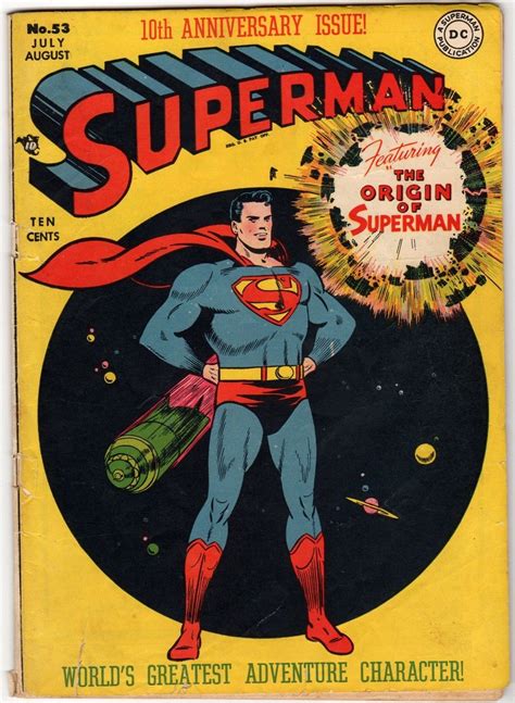 Superman Comic Book Values And Prices Issues 51 60 Comics Watcher