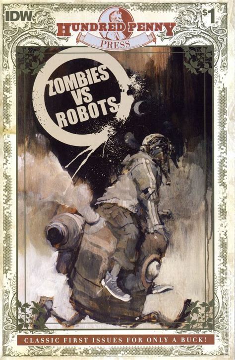 Zombies Vs Robots 2015 Idw 100 Penny Press Edition Comic Books