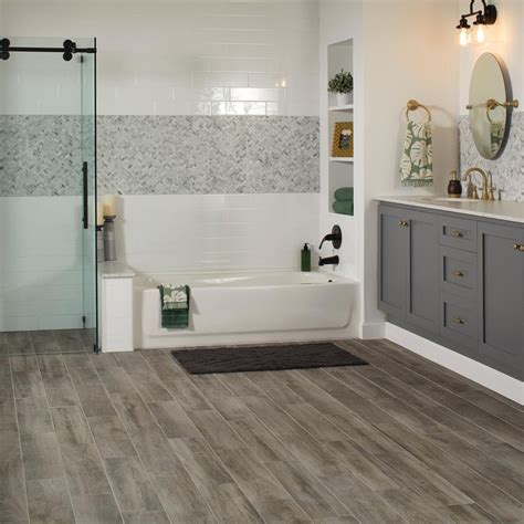 Home Depot Wood Tile Wood Tile Bathroom Floor Wood Wall Tiles Wood