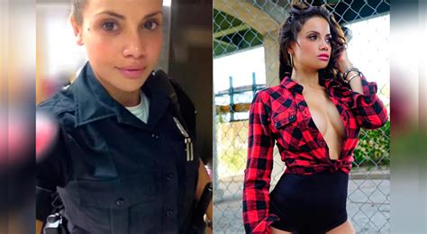 Instagram Sexy Polic A De Nueva York Modela En Ropa Interior Y Sus