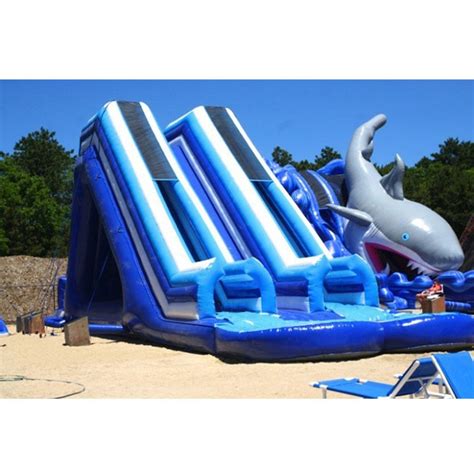 Commercial Inflatable Water Slides Pvc Gaint Inflatable Water Slide