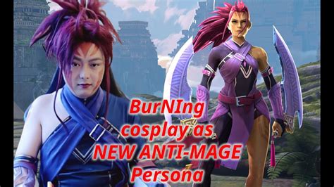 Burning Cosplay As Wei Anti Mages Persona Dota 2 Weekly News Youtube