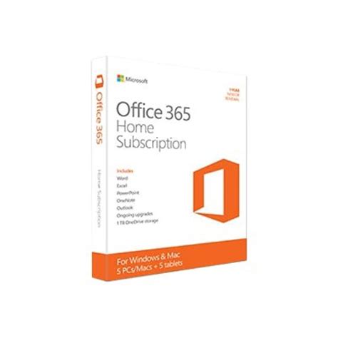 Microsoft Office 365 Home And Premium 5 Pc All Lenguages Esd Software