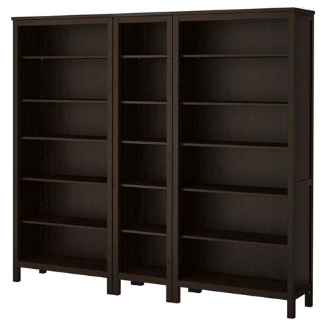 Ikea Hemnes Bookcase Black Brown Homeofficecomputerdeskikeahacks