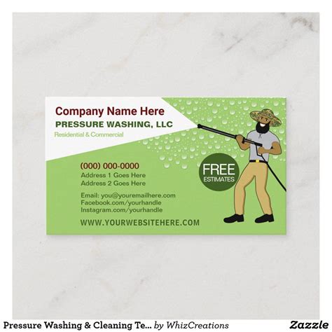 Check spelling or type a new query. Pressure Washing & Cleaning Template Business Card ...